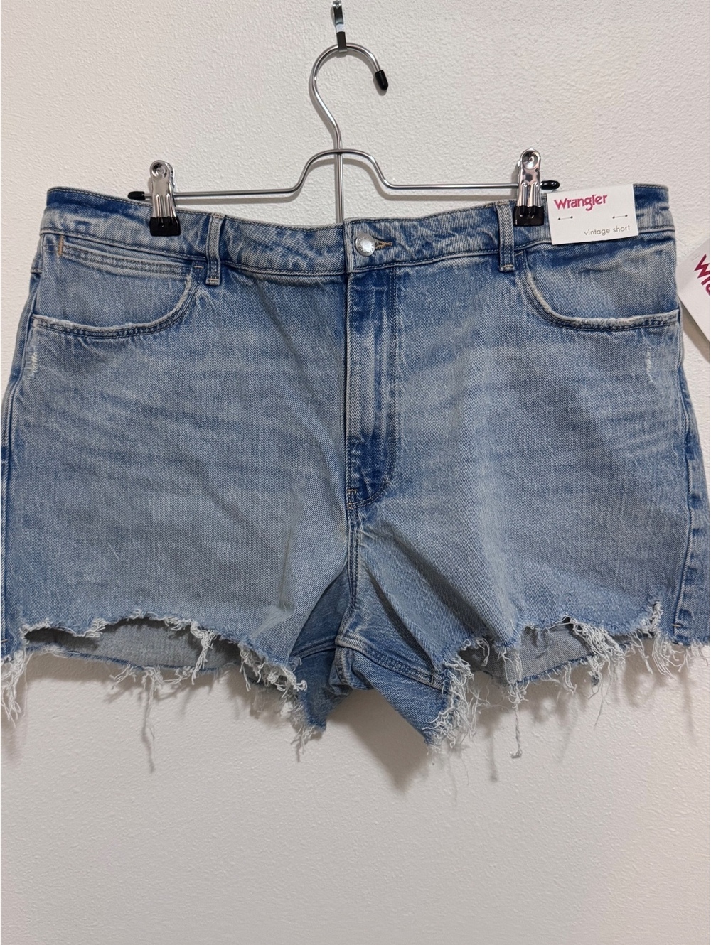 Wrangler Vintage Short Denim Shorts Size 18